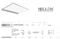 Preview: LED Glasvordach ALU 300cm Vordach Türvordach Überdachung Haustür für VSG 21,52mm